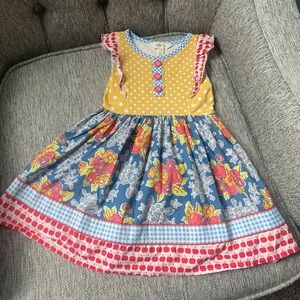 Matilda Jane Around The Globe dress - size 2 - EUC